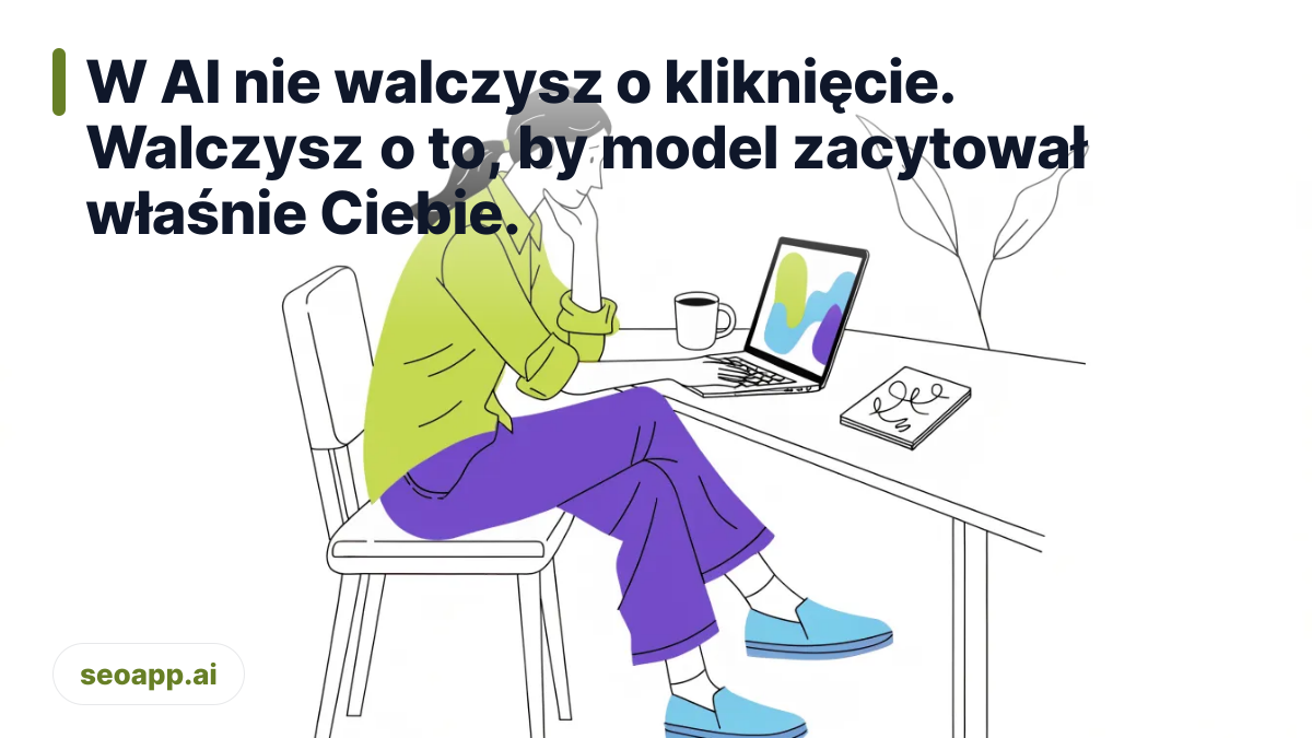 W AI nie walczysz o kliknięcie. Walczysz o to, by model zacytował właśnie Ciebie. - widoczność w Gemini