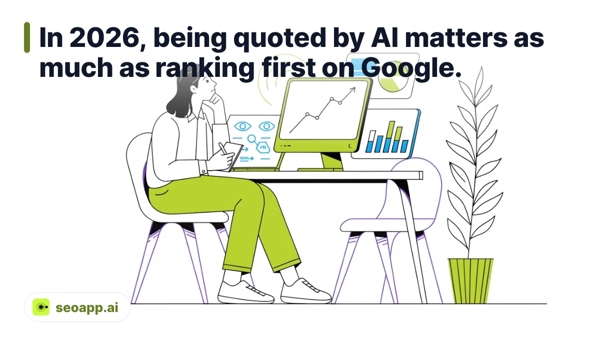 In 2026, being quoted by AI matters as much as ranking first on Google.